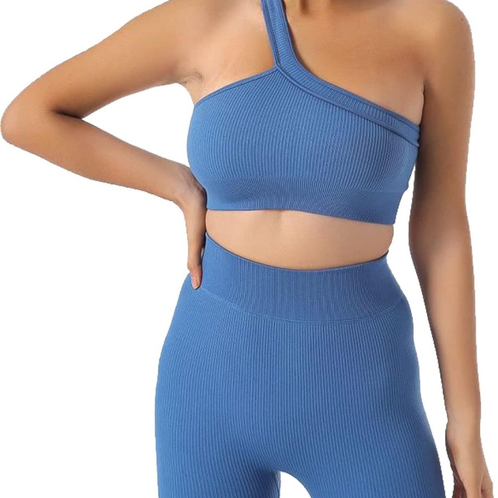COPY - Workout Outfit for Women 2 Piece Blue